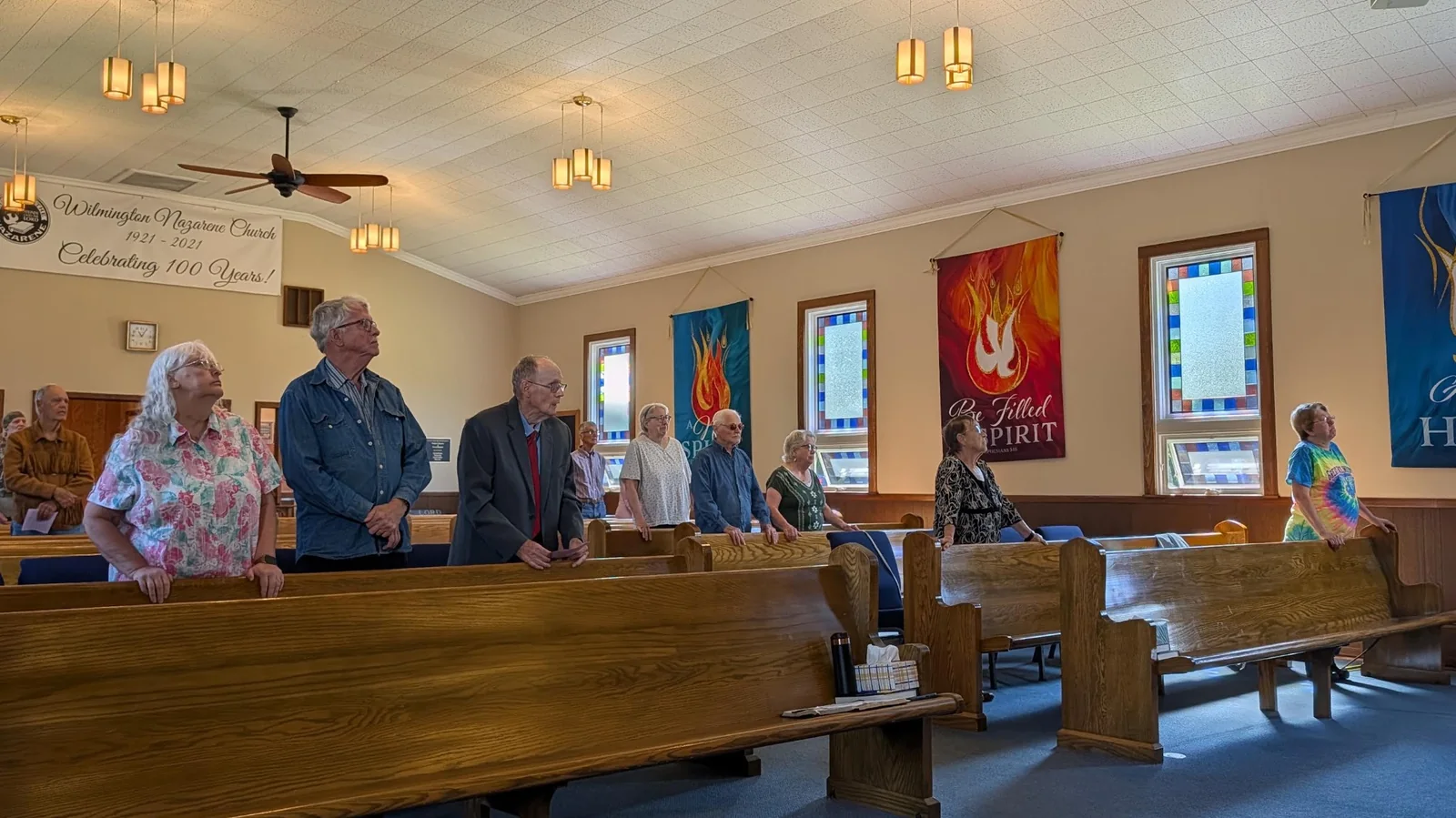 We Can't Wait to Meet You Divider at Wilmington Church of the Nazarene Church in Wilmington, NY